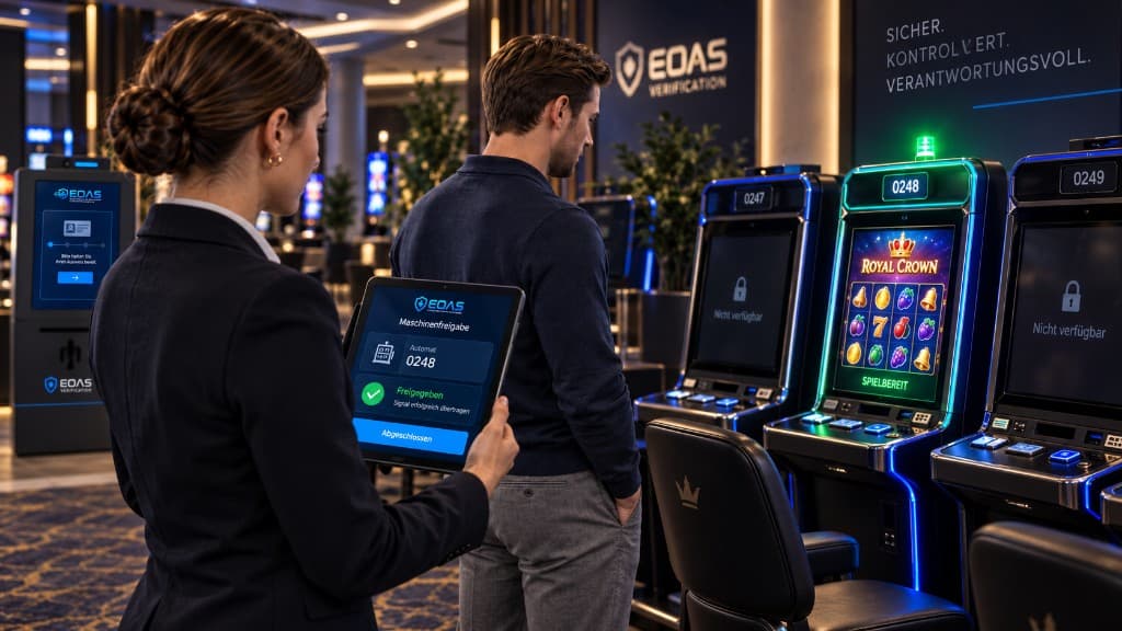 Personnel selecting and releasing the intended machine